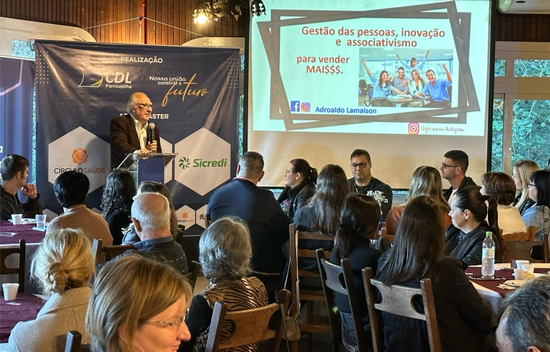 CAFÉ COM ASSOCIADOS COM ADROALDO LAMAISON